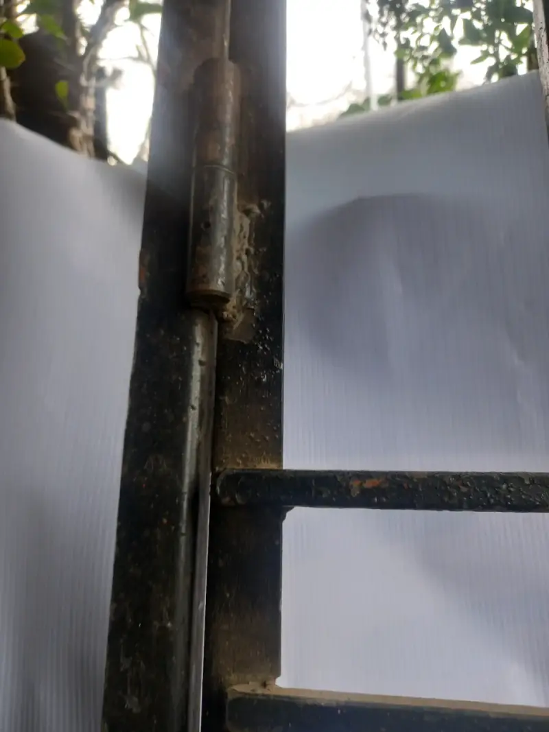 Reja de hierro para seguridad
