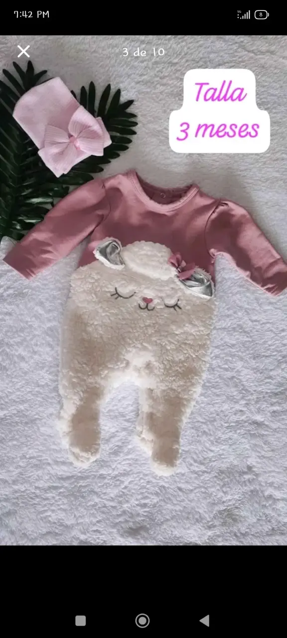 Enterito de bebé con diseños - 1