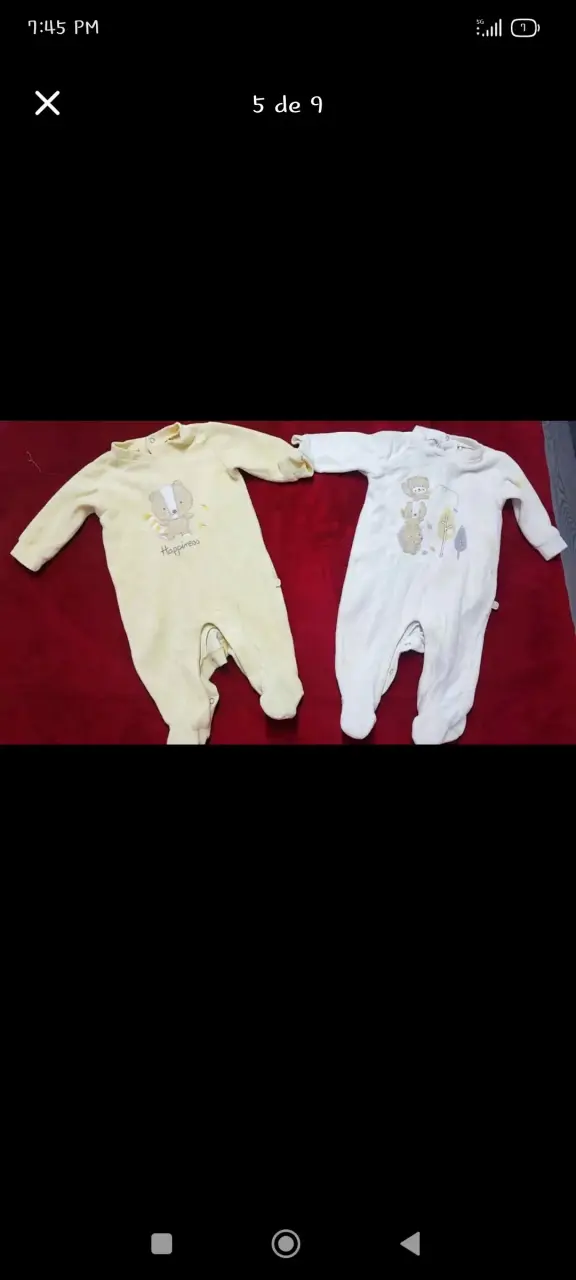 Enterito de bebé con diseños - 3