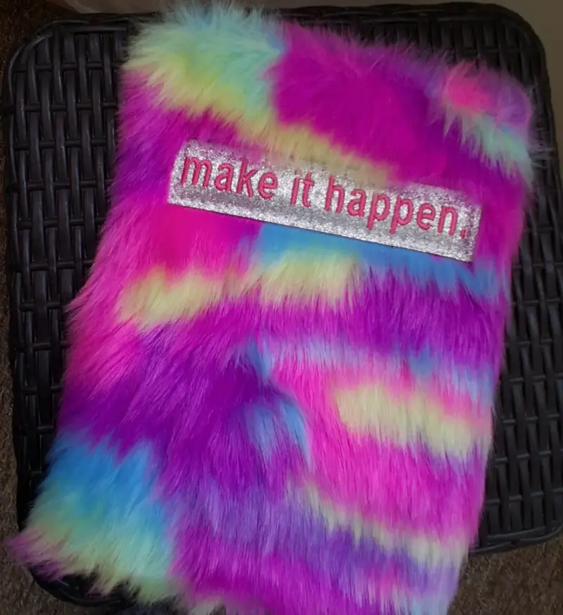 Agenda de peluche multicolor todomoda - 1