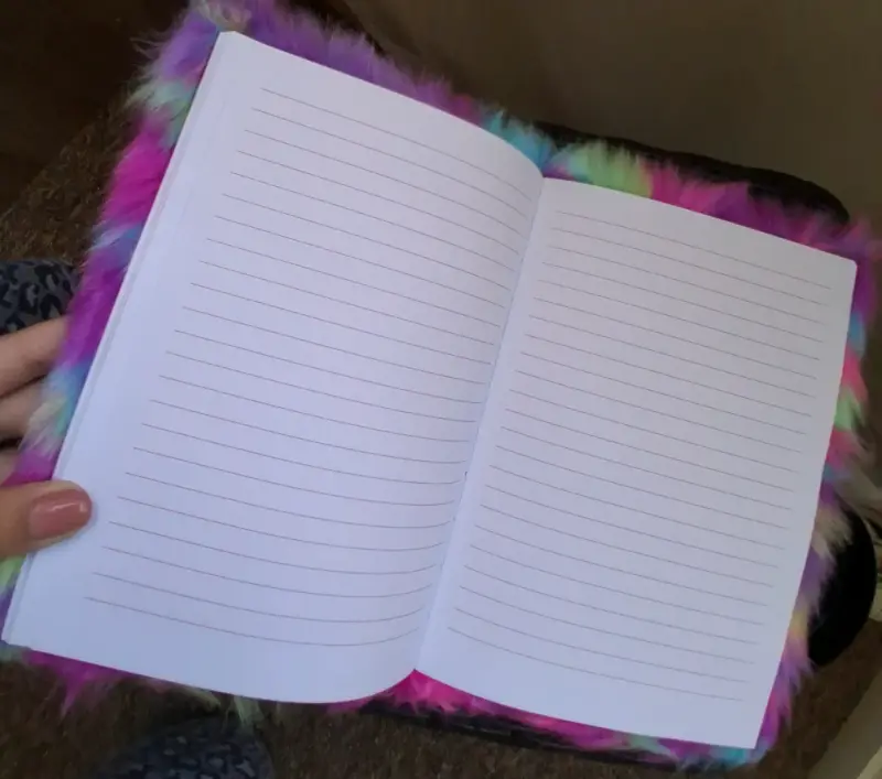 Agenda de peluche multicolor todomoda - 2