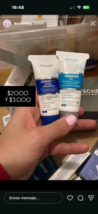 Crema hidratante con protector solar SPF 50+ para piel sensible - miniatura 2