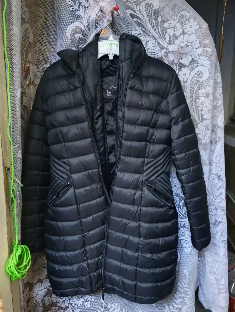 Parka negra Dromedary talla L - 1