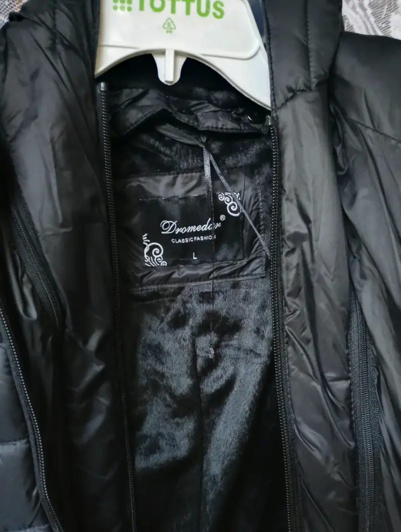 Parka negra Dromedary talla L - 2