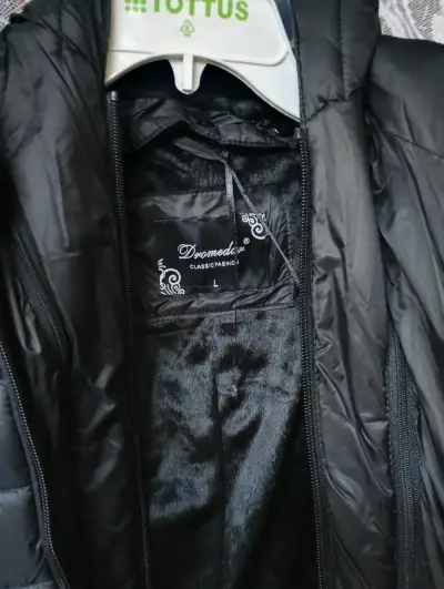 Parka negra Dromedary talla L - miniatura 2