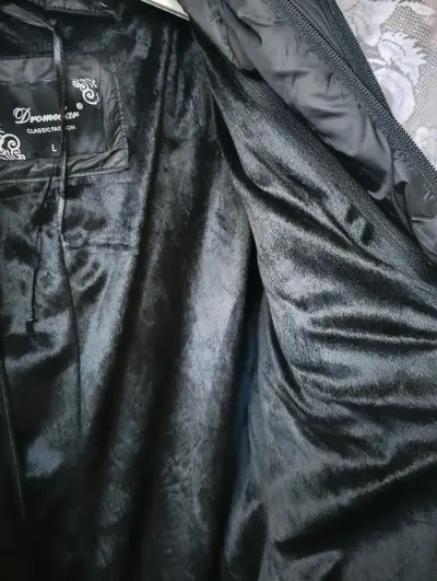 Parka negra Dromedary talla L - miniatura 3