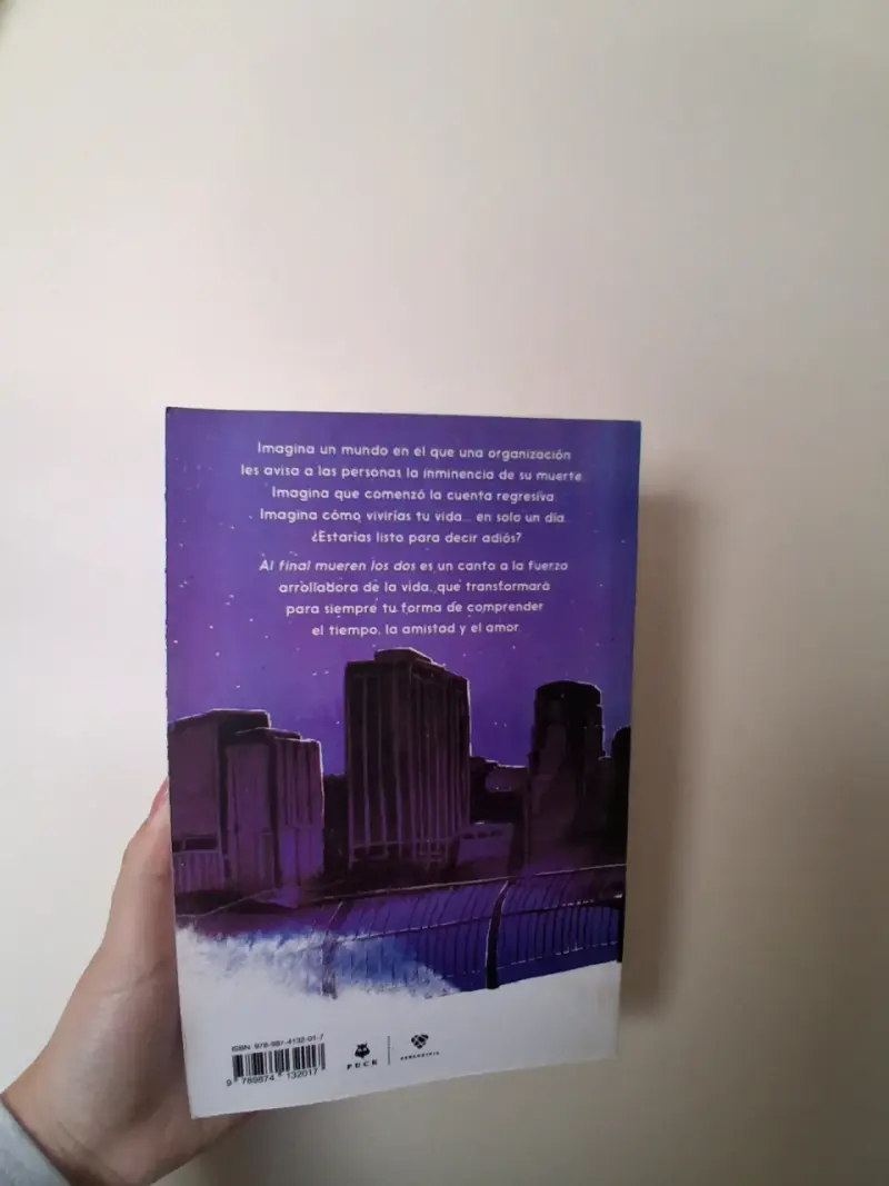 Libro 'Al Final Mueren Los Dos' de Adam Silvera - 2