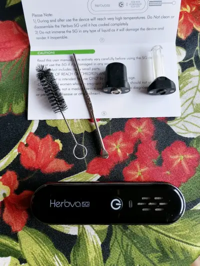 Vaporizador portátil Herbva 5G con accesorios - miniatura 1