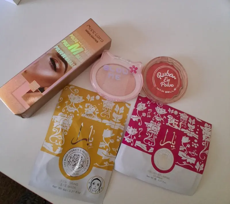 Set de maquillaje cerrado