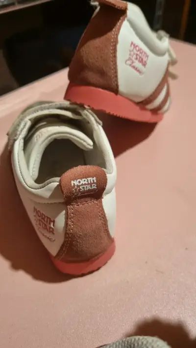 Zapatillas deportivas North Star blancas y rosadas - miniatura 3