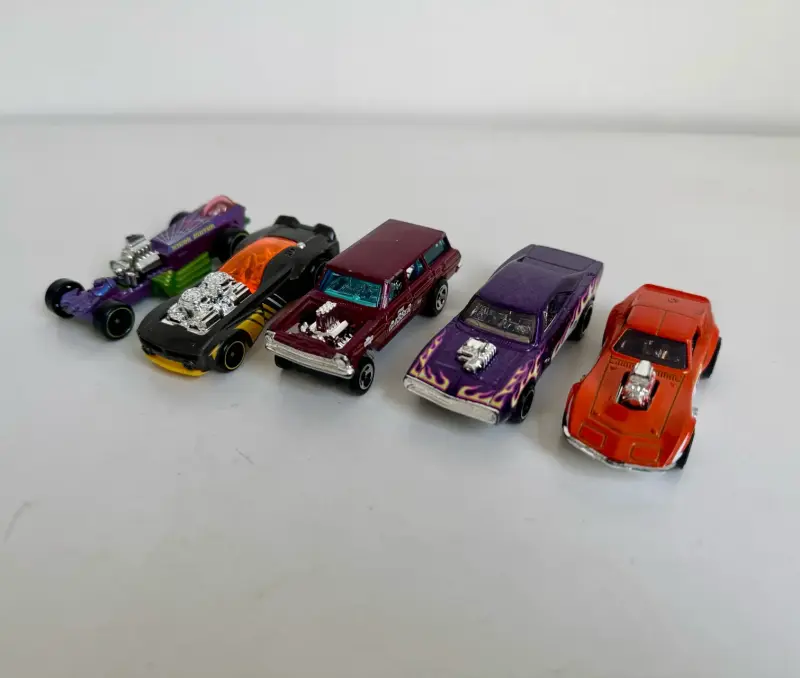 Set de autos de juguete Hot Wheels colección - 1