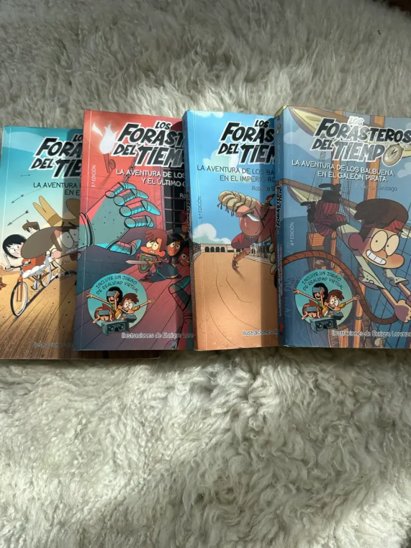 Colección de libros Los Forasteros del Tiempo
