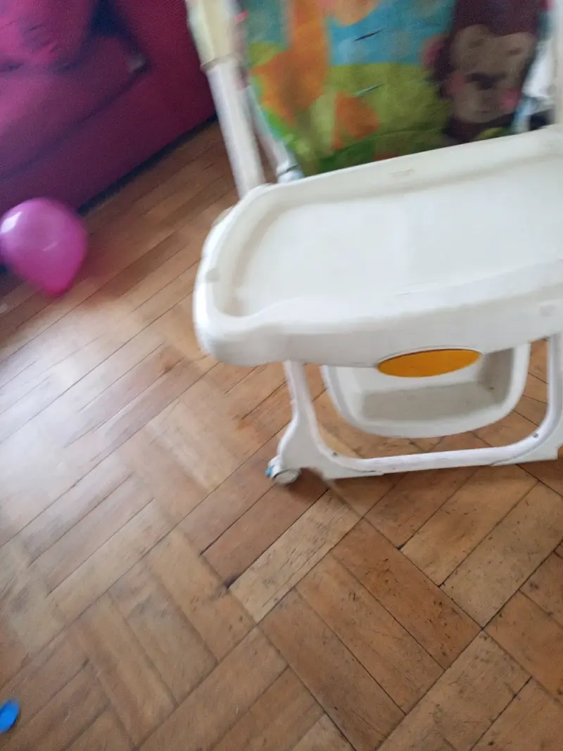Silla de comer para bebé con juguete interactivo - 5