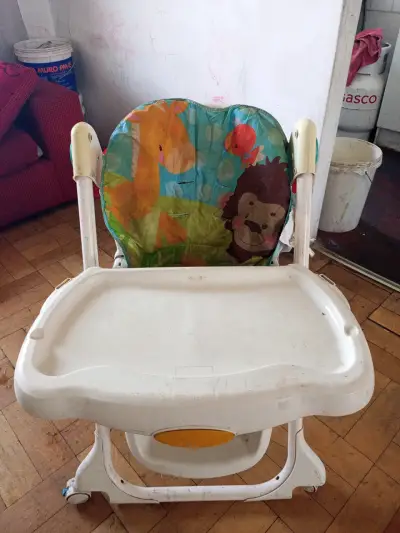Silla de comer para bebé con juguete interactivo - miniatura 6