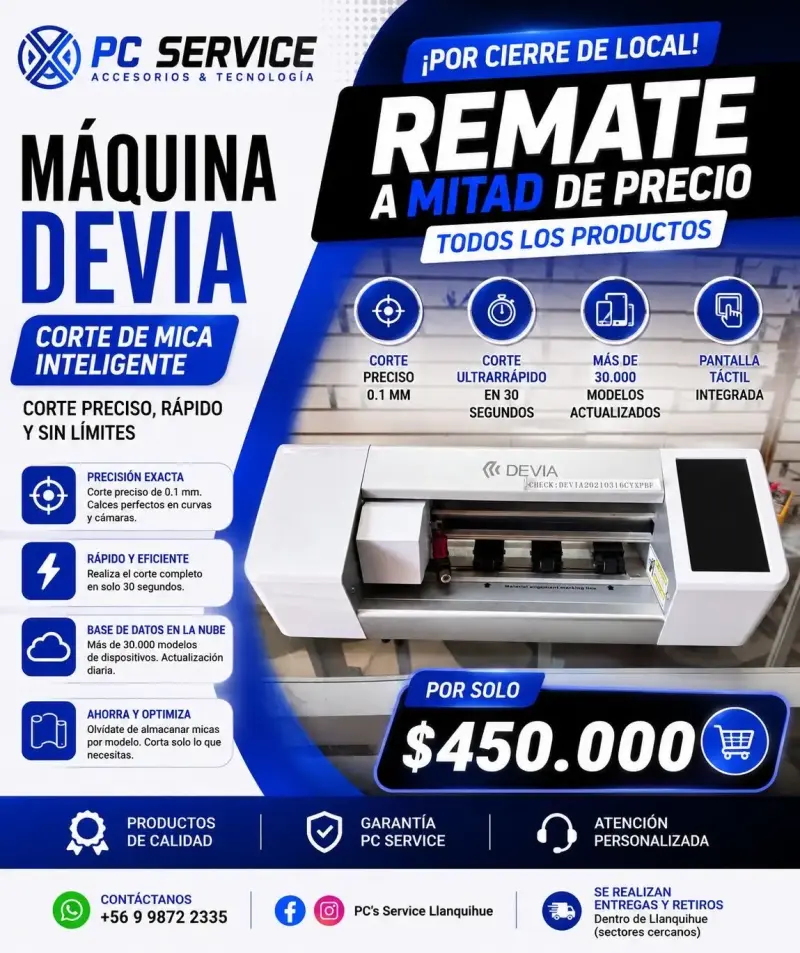 Máquina de Corte Devia Inteligente