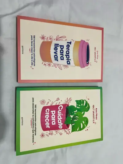 Set de libros 'Terapia para llevar' y 'Cuídate para crecer' - miniatura 1