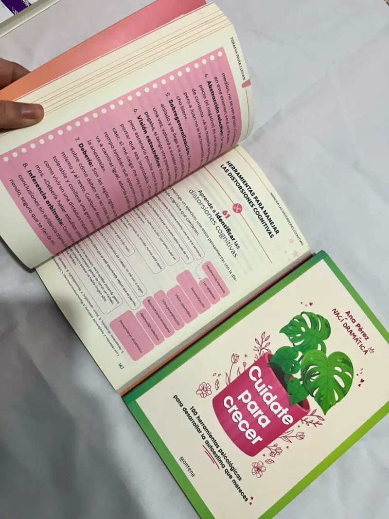 Set de libros 'Terapia para llevar' y 'Cuídate para crecer' - 3
