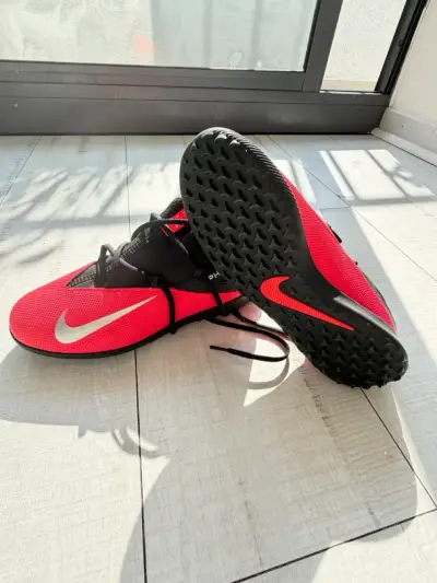 Zapatillas de fútbol Nike Phantom Vision Pro rojas - miniatura 1