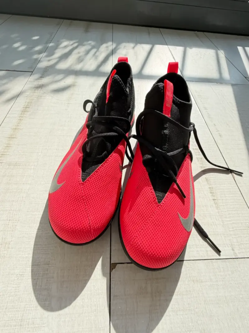 Zapatillas de fútbol Nike Phantom Vision Pro rojas - 2