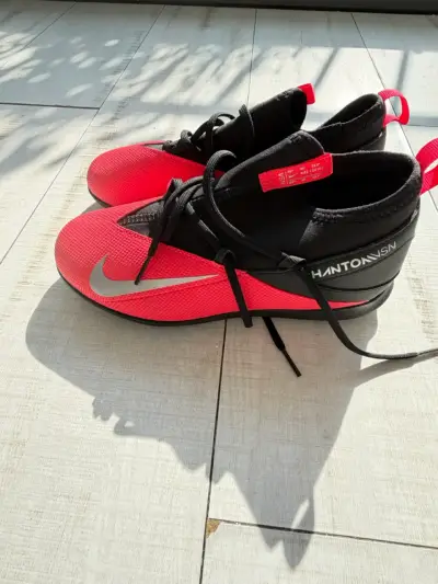 Zapatillas de fútbol Nike Phantom Vision Pro rojas - miniatura 3