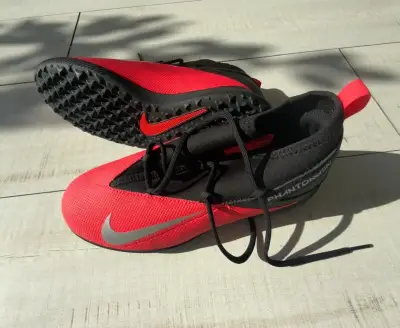 Zapatillas de fútbol Nike Phantom Vision Pro rojas - miniatura 4