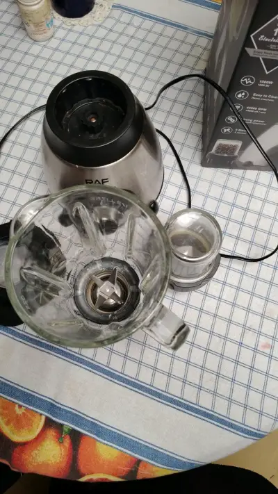 Licuadora eléctrica RAF 1.5L con vaso adicional - miniatura 3