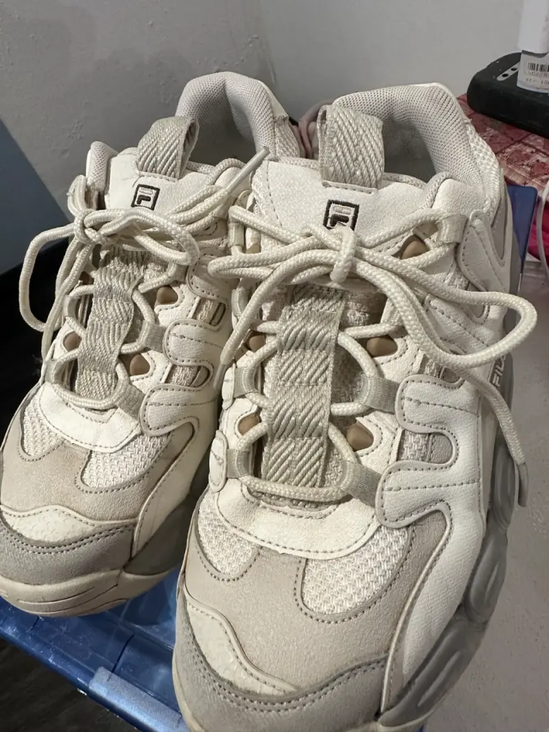 Zapatillas deportivas blancas Fila para hombre - 4