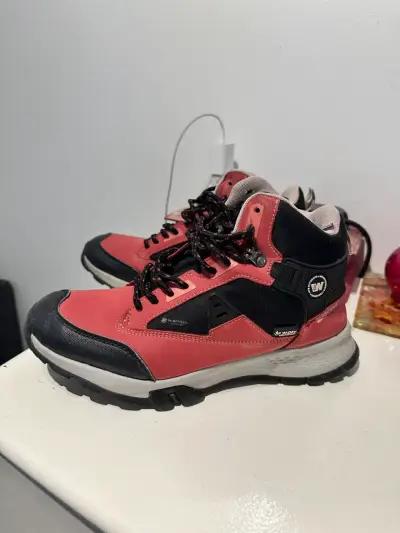 Botas de montaña rojas Weinbrenner impermeables - miniatura 1
