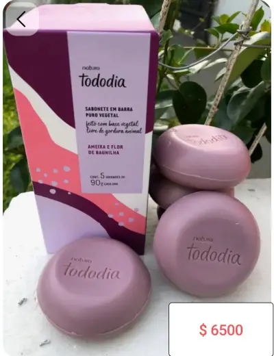 Set de Jabones Natura Tododia Ameixa y Flor de Baunilha - miniatura 1