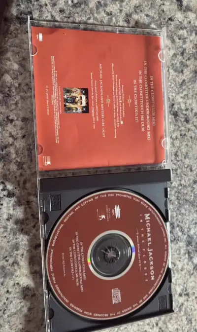 CD Michael Jackson In The Closet Edición Japonesa - miniatura 3