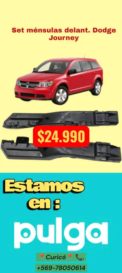 Set de ménsulas delanteras para Dodge Journey - miniatura 1