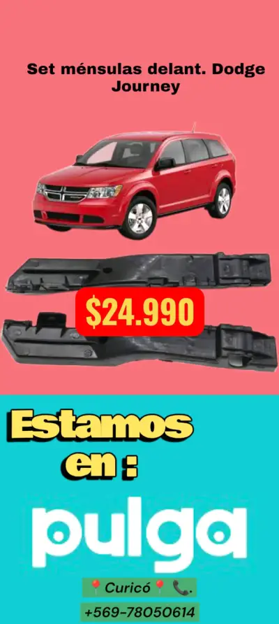 Set de ménsulas delanteras para Dodge Journey - miniatura 2