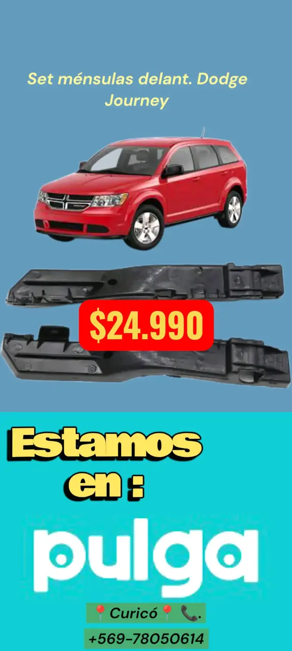 Set de ménsulas delanteras para Dodge Journey - 3