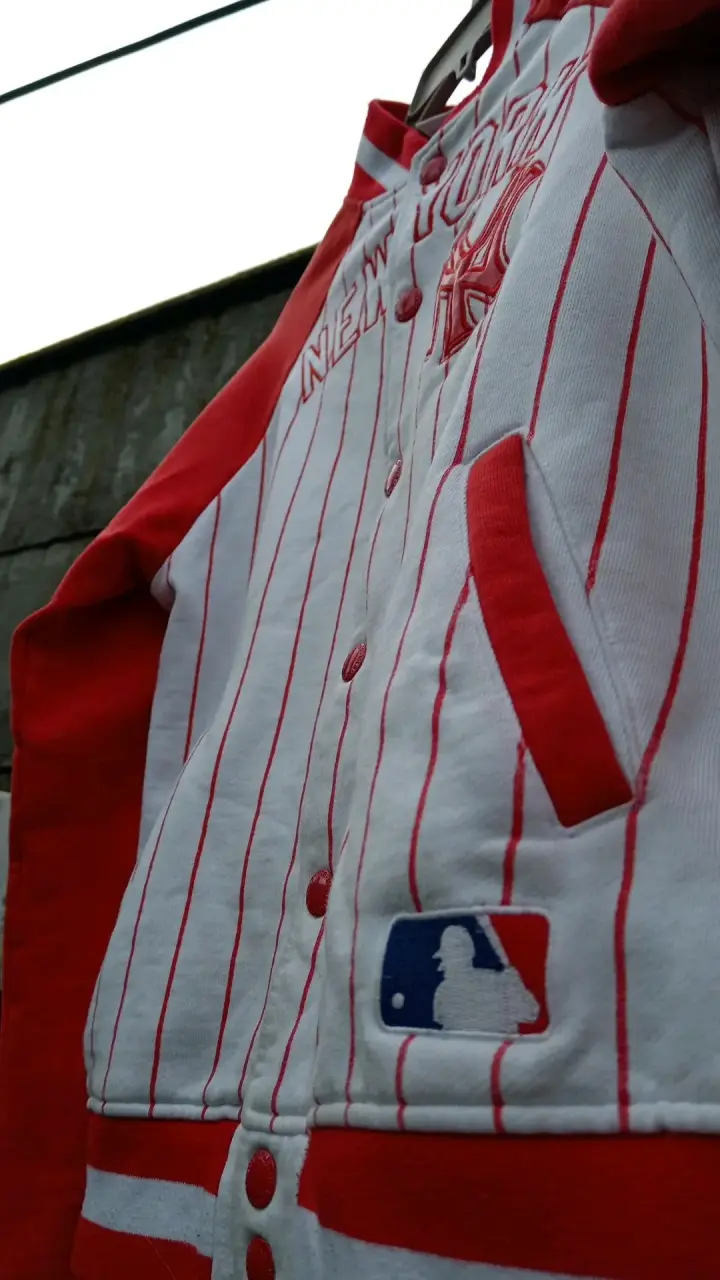 Chaqueta MLB New York Yankees roja y blanca - 2