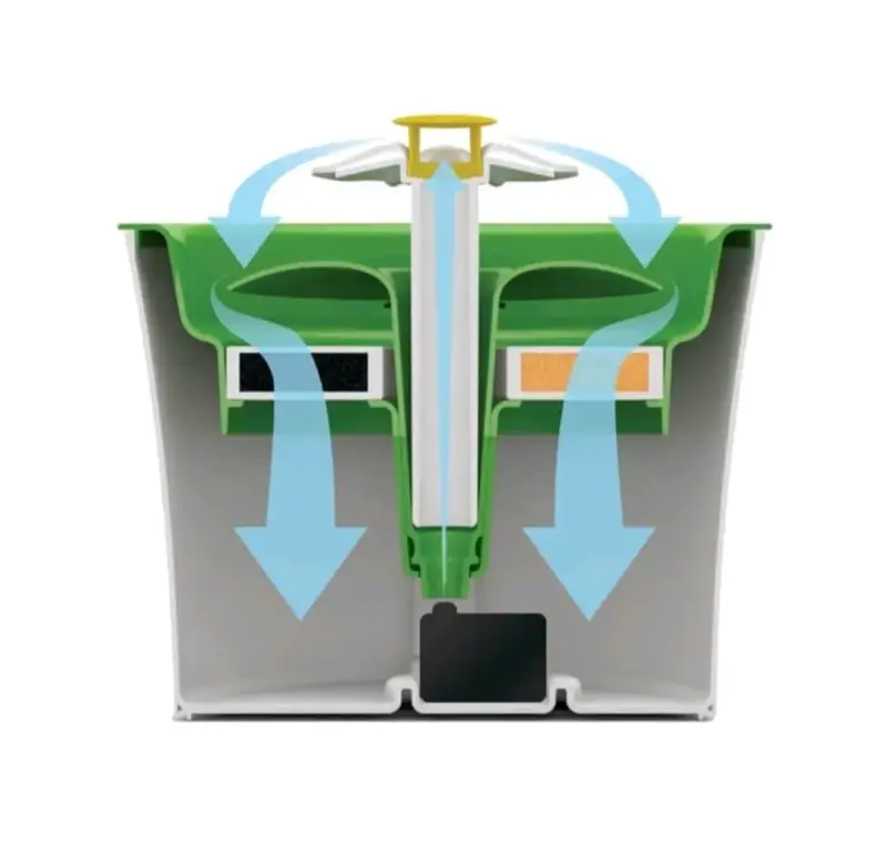 Fuente Catit Flower Fountain 3L + Filtro 2 un. - 4