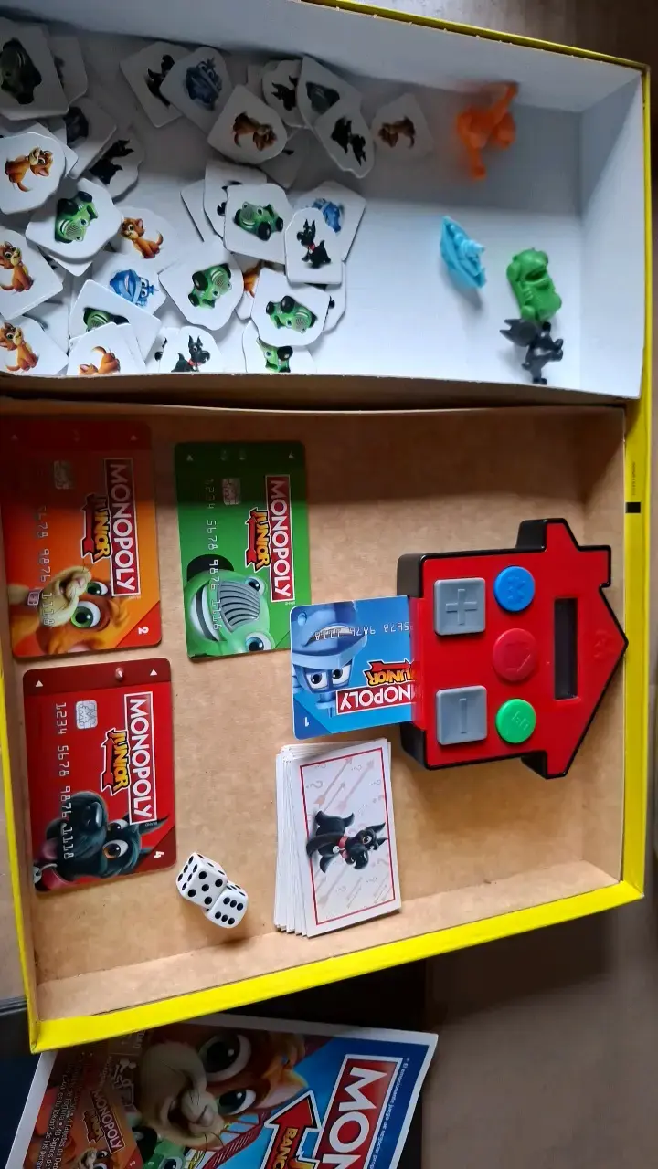 Juego de Mesa Monopoly Junior Banco Electrónico - 2