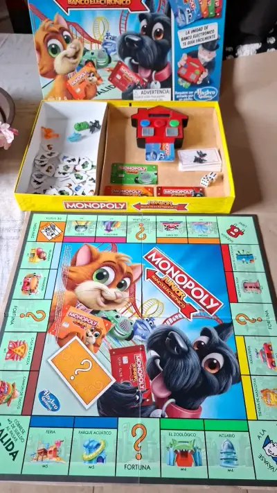 Juego de Mesa Monopoly Junior Banco Electrónico - miniatura 3