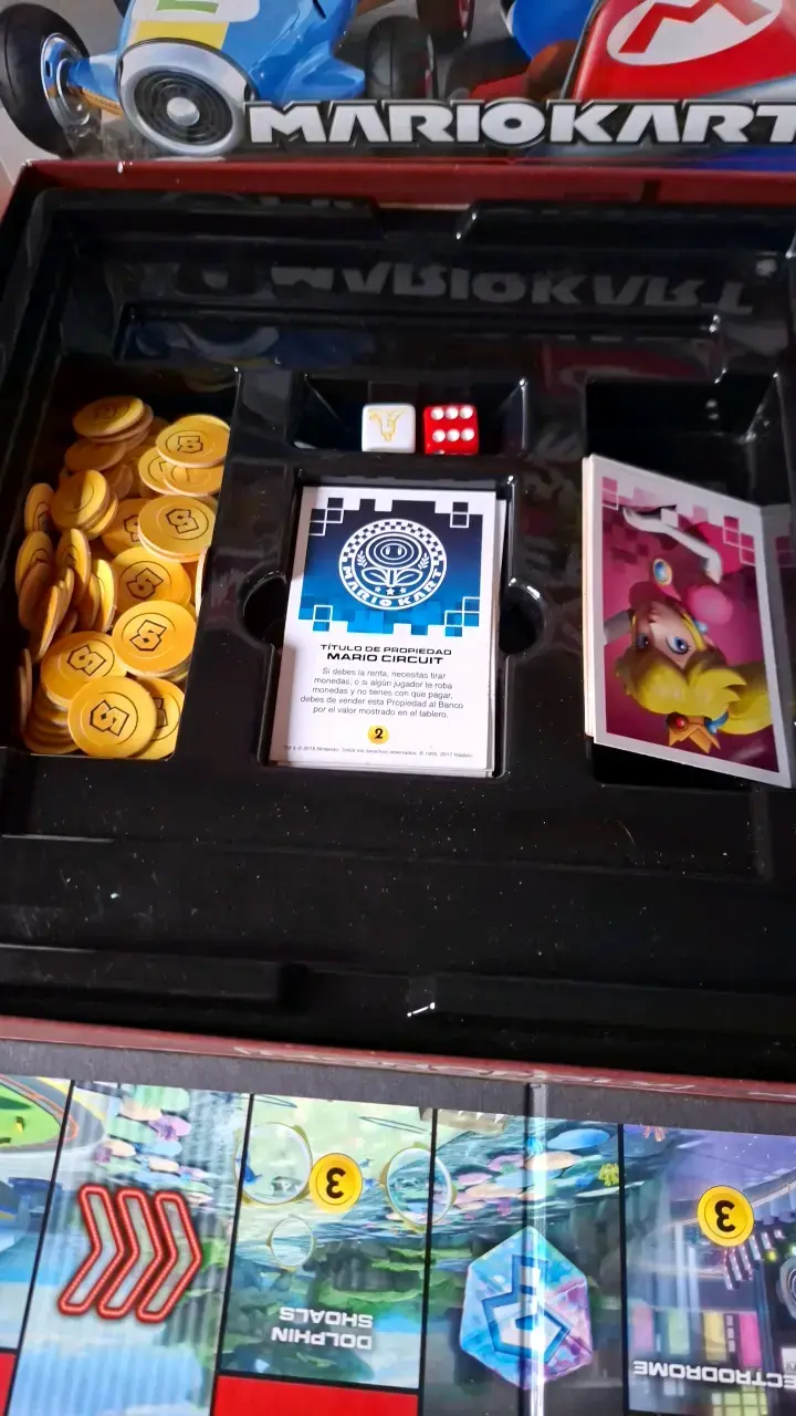 Juego de Mesa Monopoly Gamer Mario Kart - 3