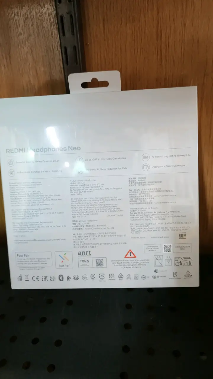 Audífonos Redmi Headphones Neo blancos de alta resolución - 2