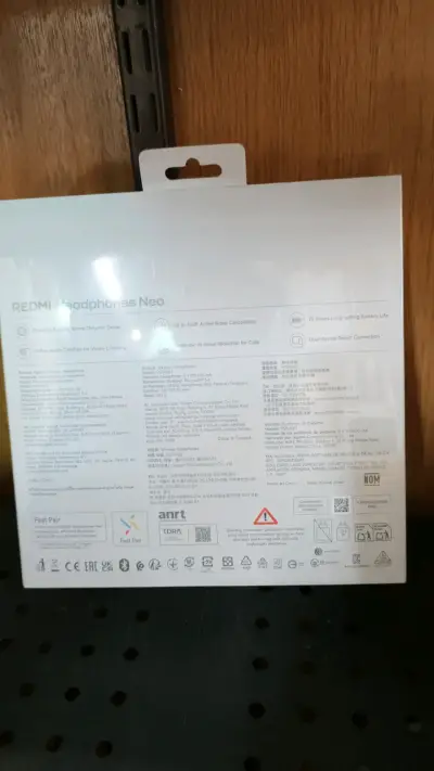 Audífonos Redmi Headphones Neo blancos de alta resolución - miniatura 2
