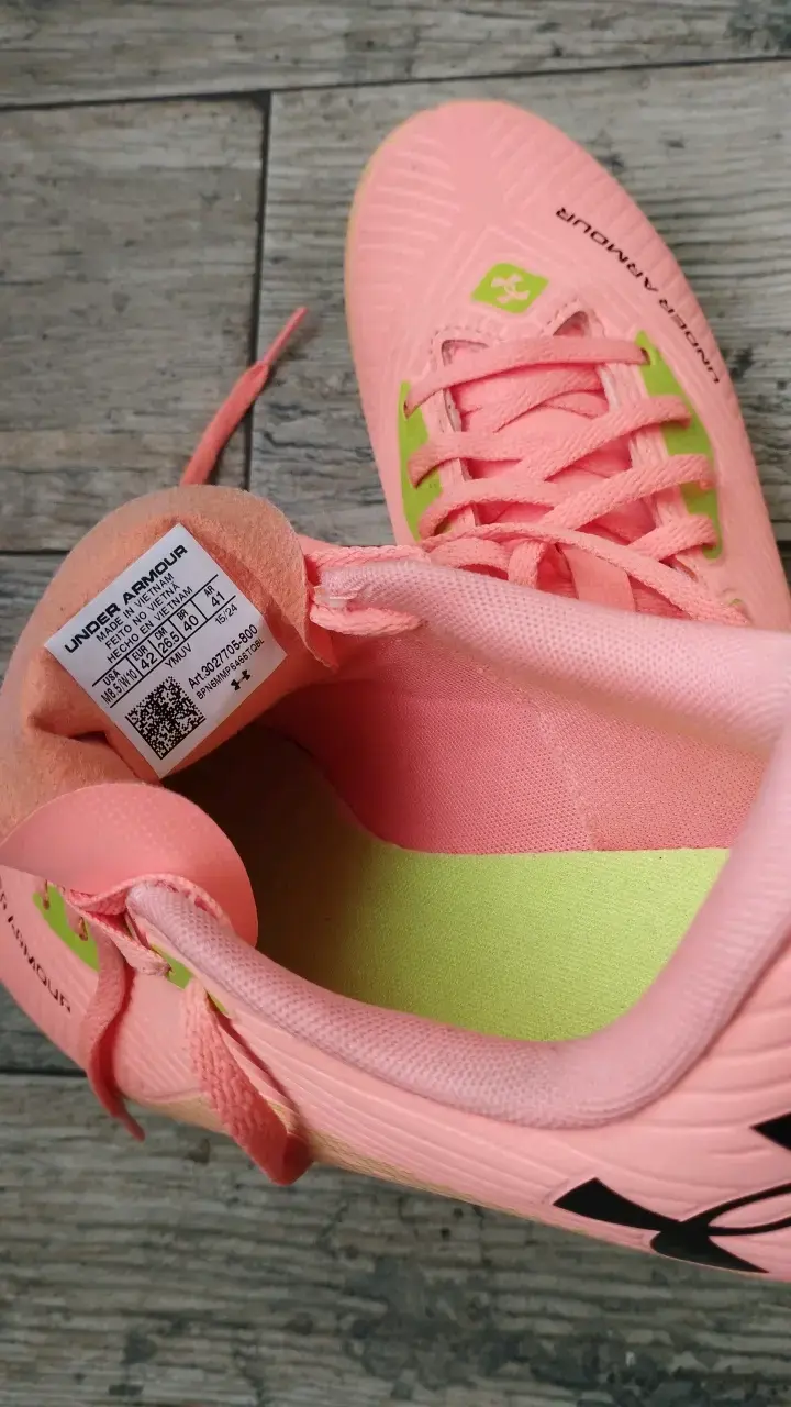 Zapatillas deportivas Under Armour rosadas - 3