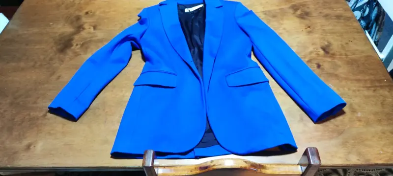 Blazer azul para mujer elegante - 2