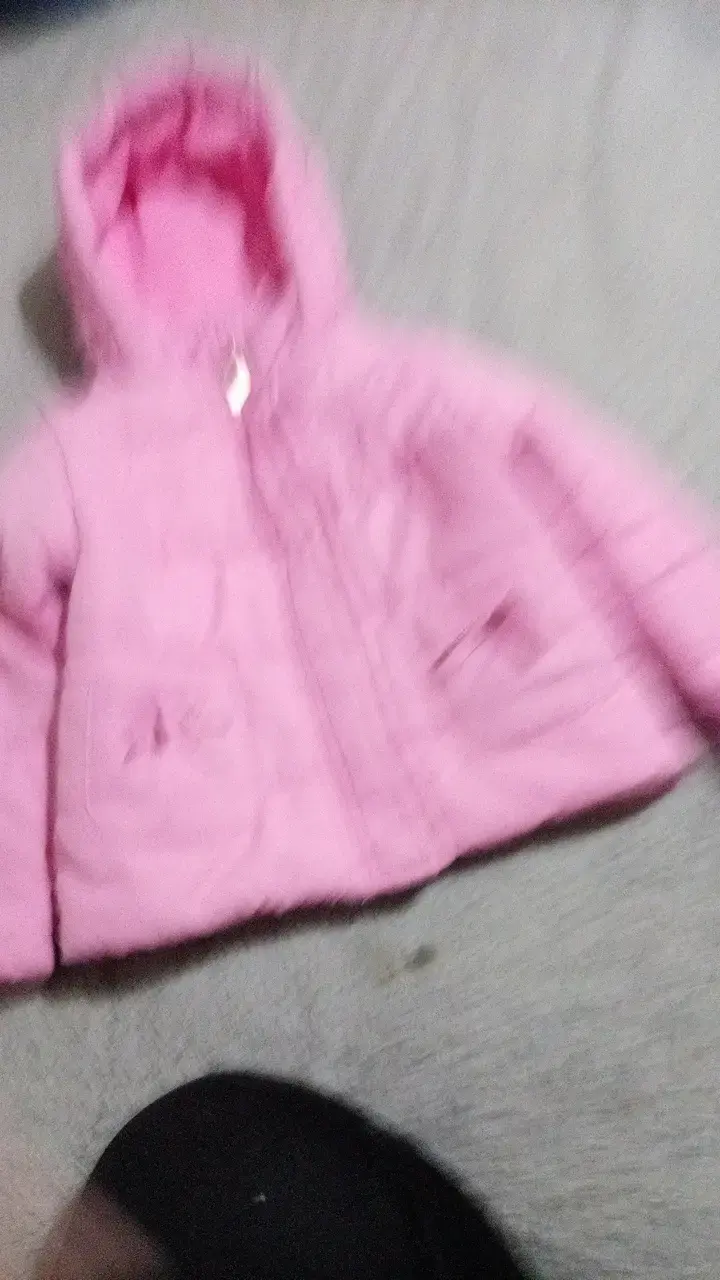 Chaqueta de invierno rosada para niña - 4