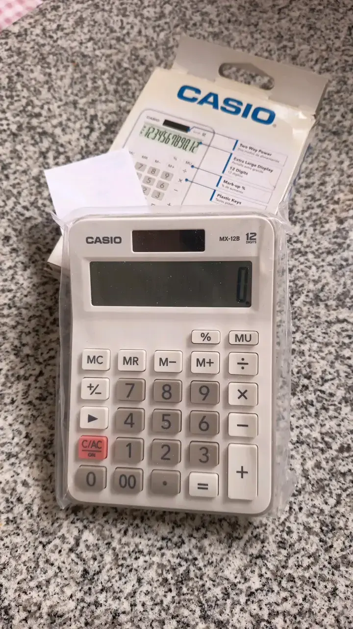Calculadora Casio MX-12B de 12 dígitos Nueva - 2