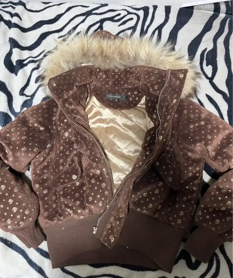 Chaqueta de invierno Rocawear con capucha de piel - 4