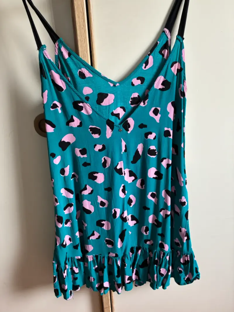 Vestido corto estampado animal print Foster - 2