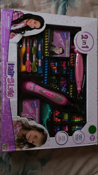 Set de peinado para niñas 2 en 1 - miniatura 1