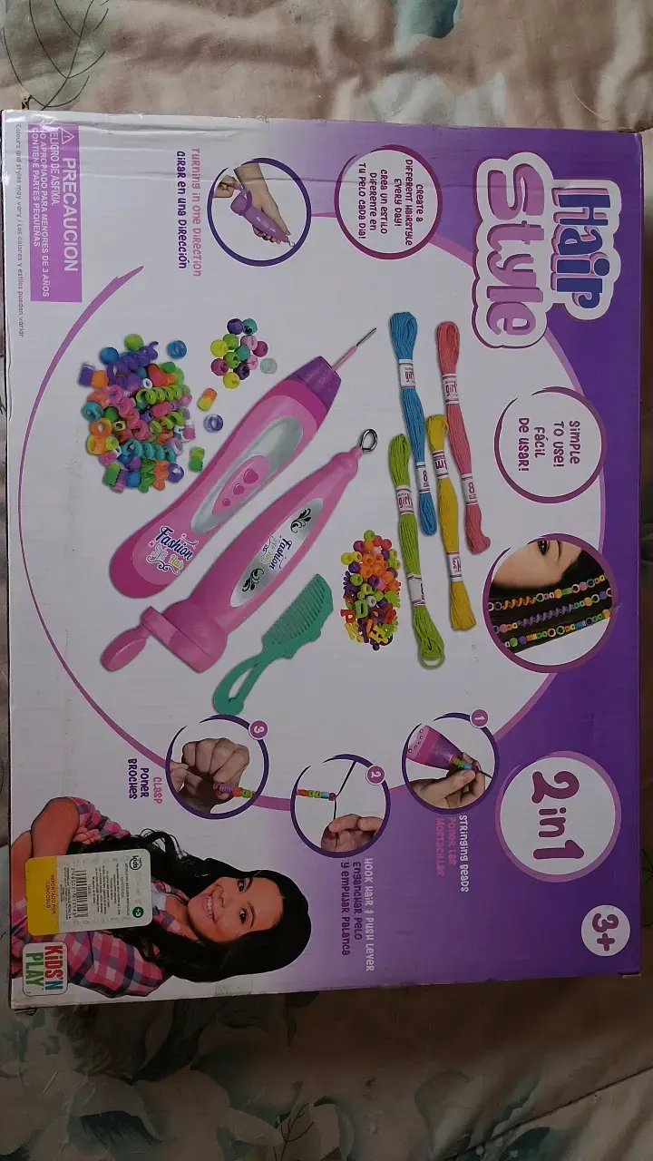 Set de peinado para niñas 2 en 1 - 2
