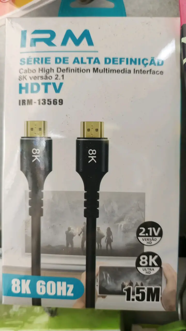 Cable HDMI 8K 60Hz 1.5M IRM