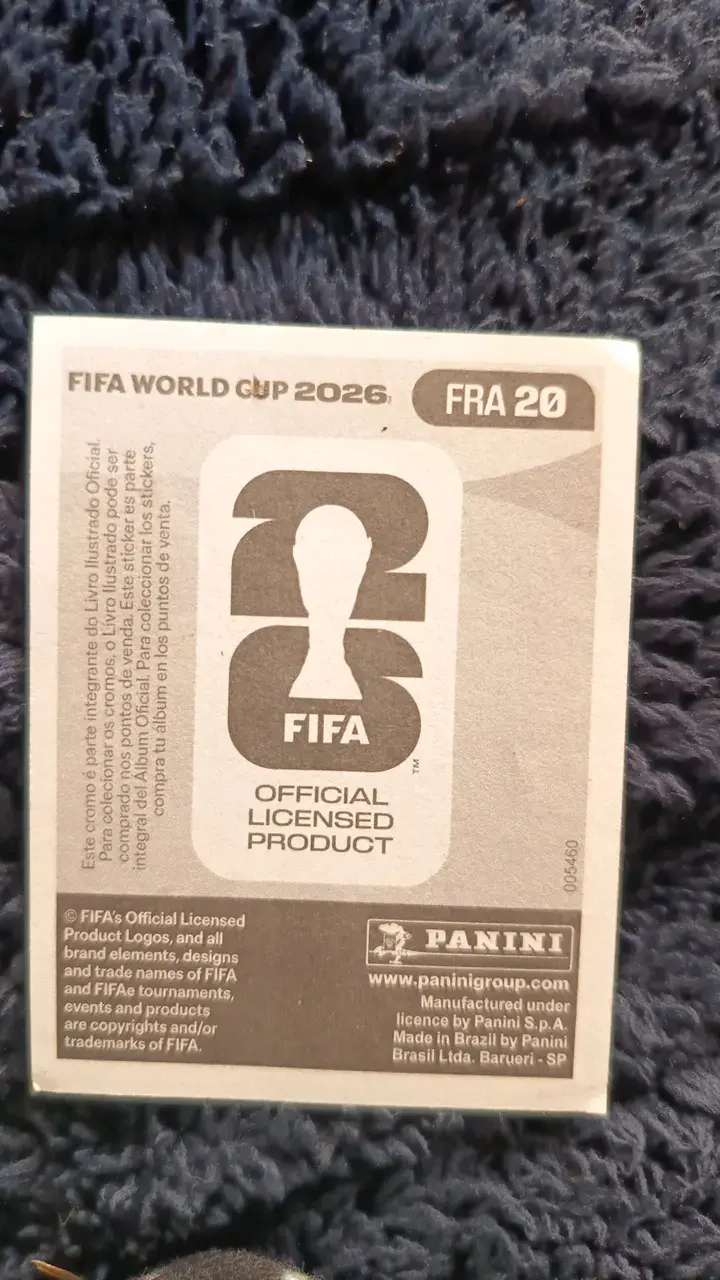 Lámina Panini Kylian Mbappé 2023 - 2